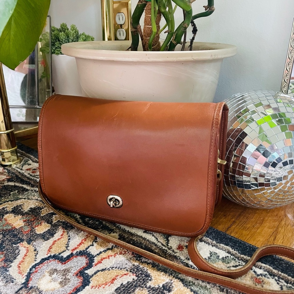 Vintage Leather Bag Shoulder Purse